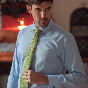 camisa azul
